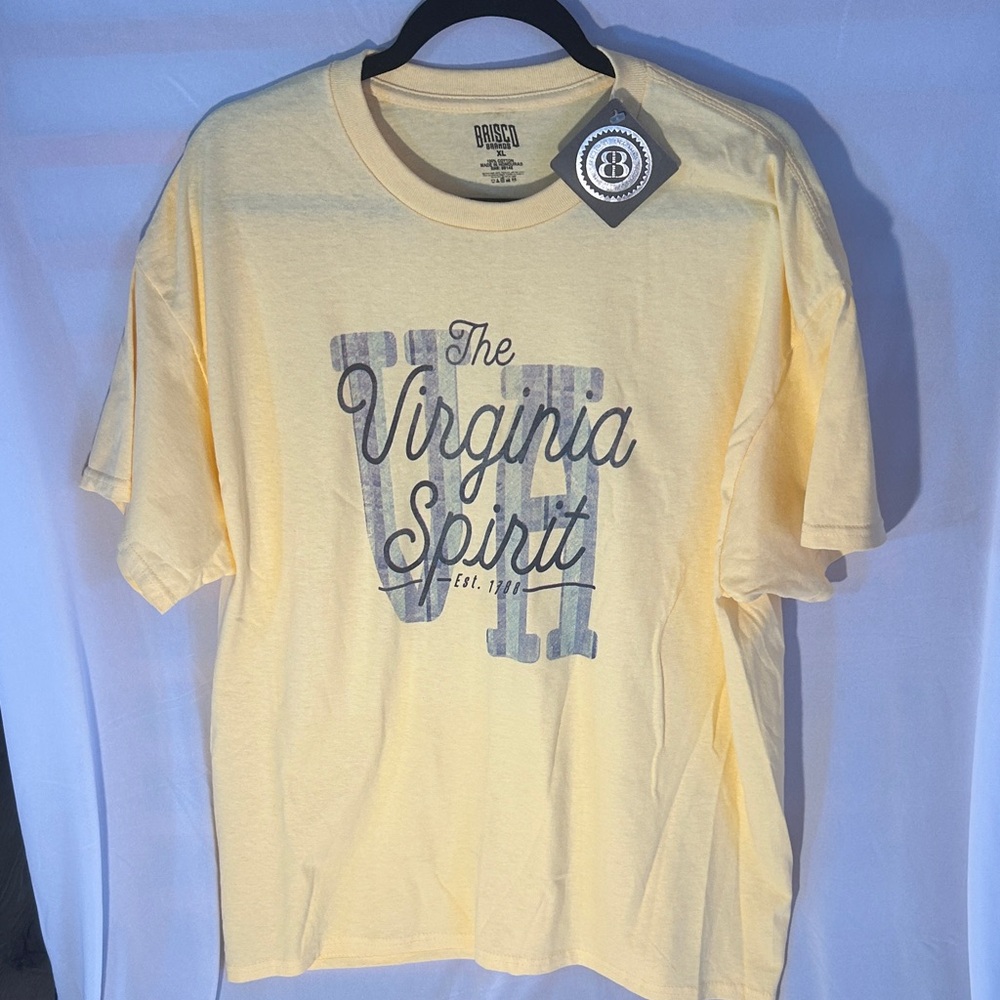 Brisco Virginia Spirit Yellow T-Shirt